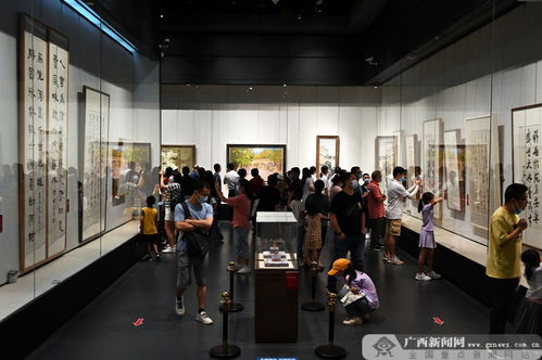 國家精品藝術(shù)盛宴亮相廣西美術(shù)館 迎來觀展高峰